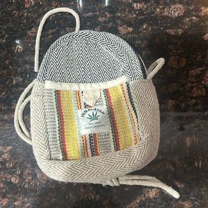 Napal Himalayan Hemp free small bag.  Please see pictures for measurements.